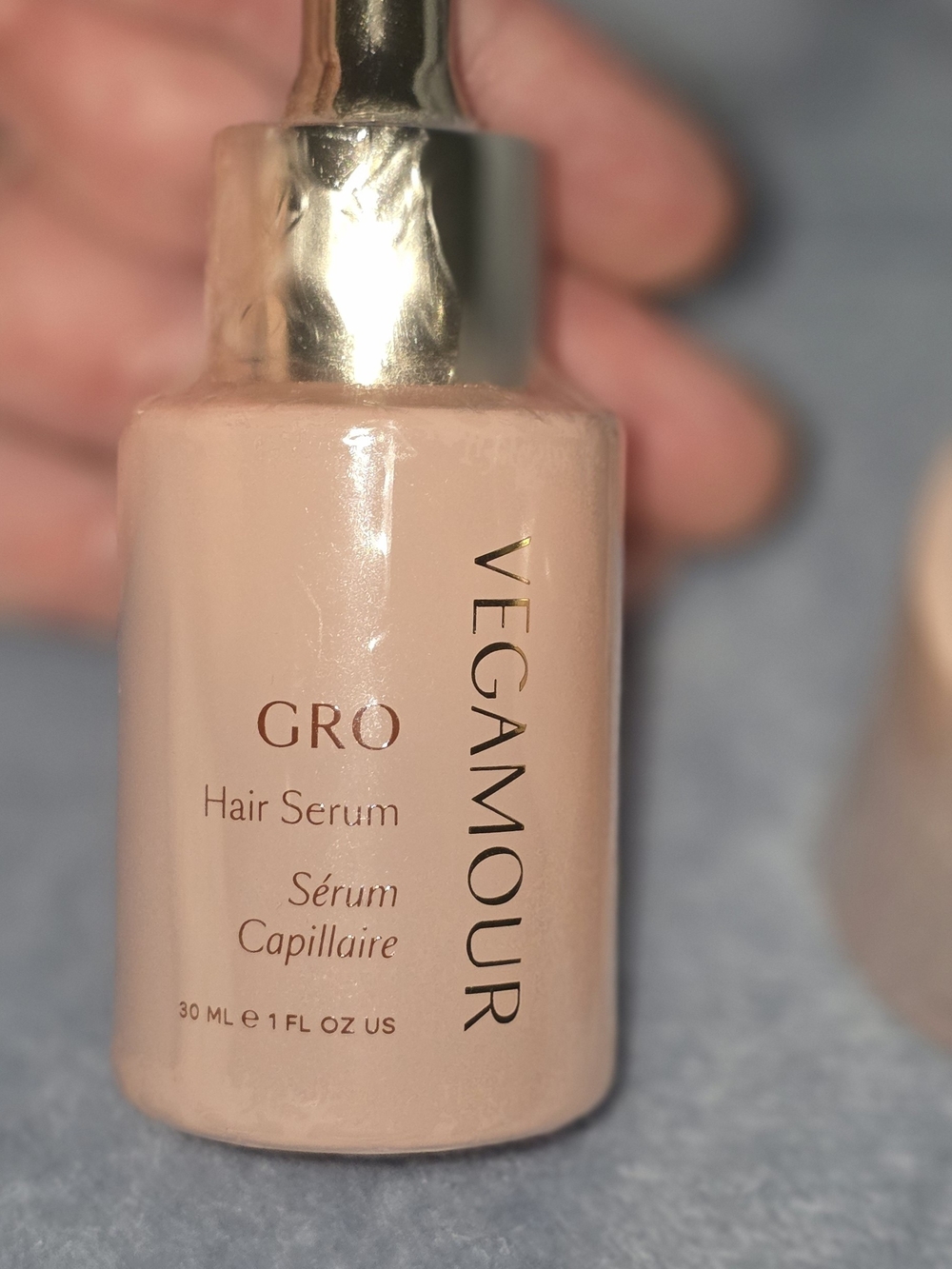 Vegamour GRO Hair Serum — Pink Nourishing Scalp & Strand Treatment